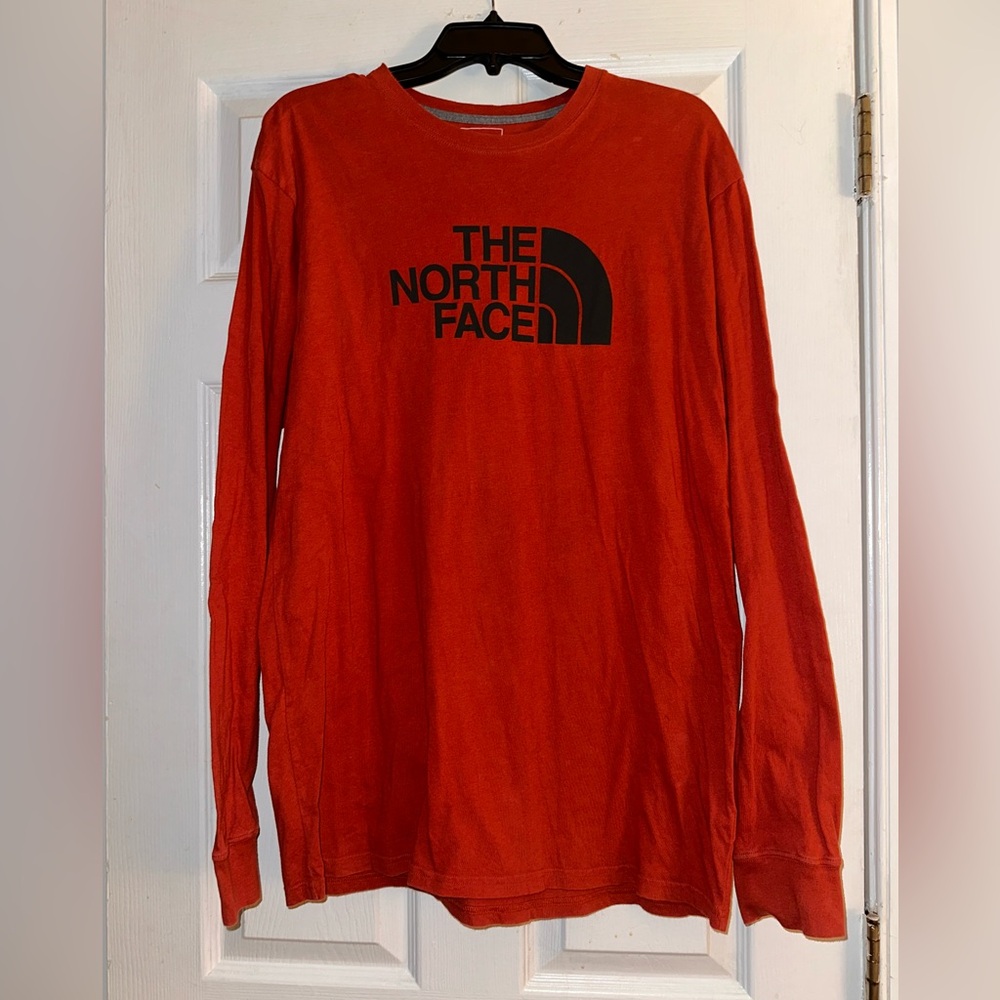 The North Face Red Long Sleeve Shirt